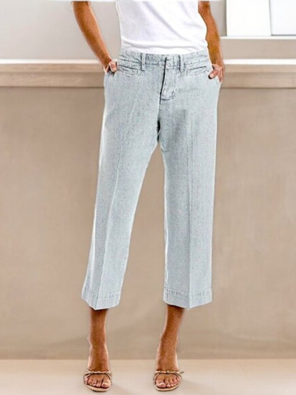 FRAME Denim Le Tomboy Jeans in a Bleached Stripe Size 31